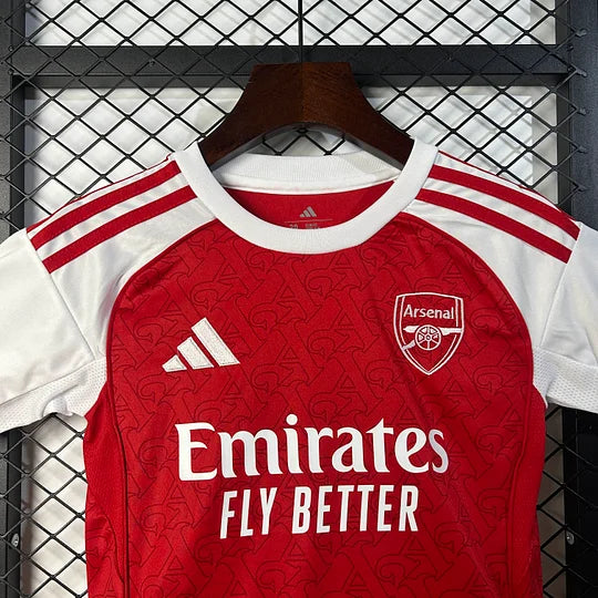 2025/2026 Arsenal Home Football Shirt Kids Size