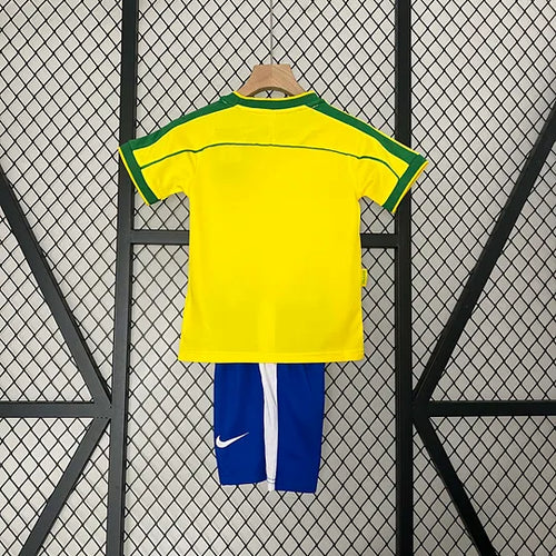 1998 Retro Brazil Home Football Shirt