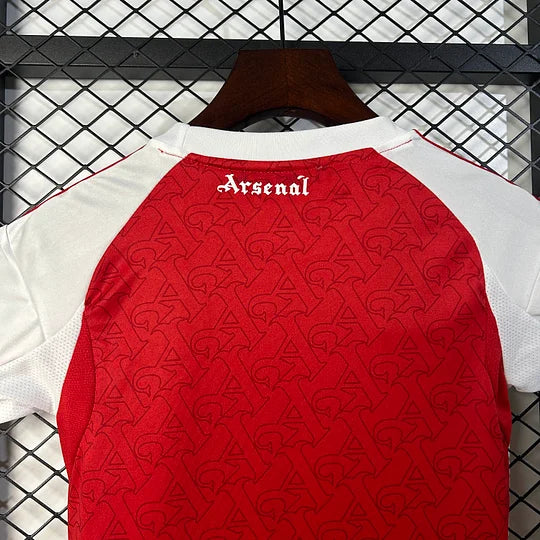 2025/2026 Arsenal Home Football Shirt Kids Size