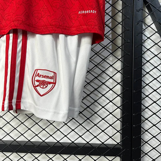 2025/2026 Arsenal Home Football Shirt Kids Size