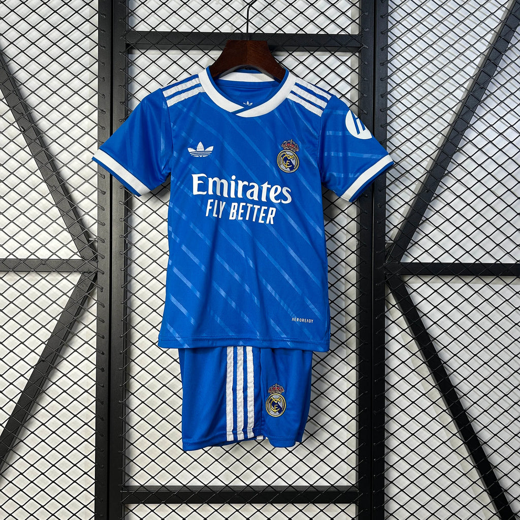 2025/2026 Real Madrid Third Away Football Shirt Kids Size