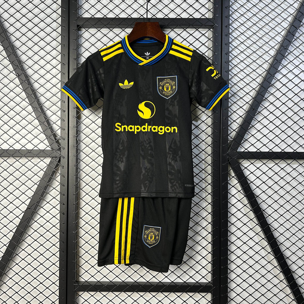 2025/2026 Manchester United Third Away Football Shirt  Kids Size