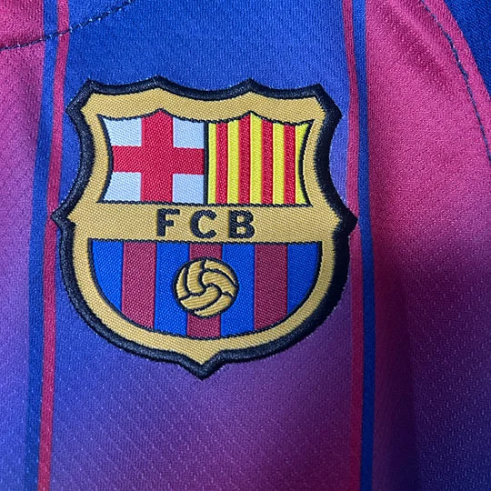 2025/2026 Barcelona Home Football Shirt  Kids Size