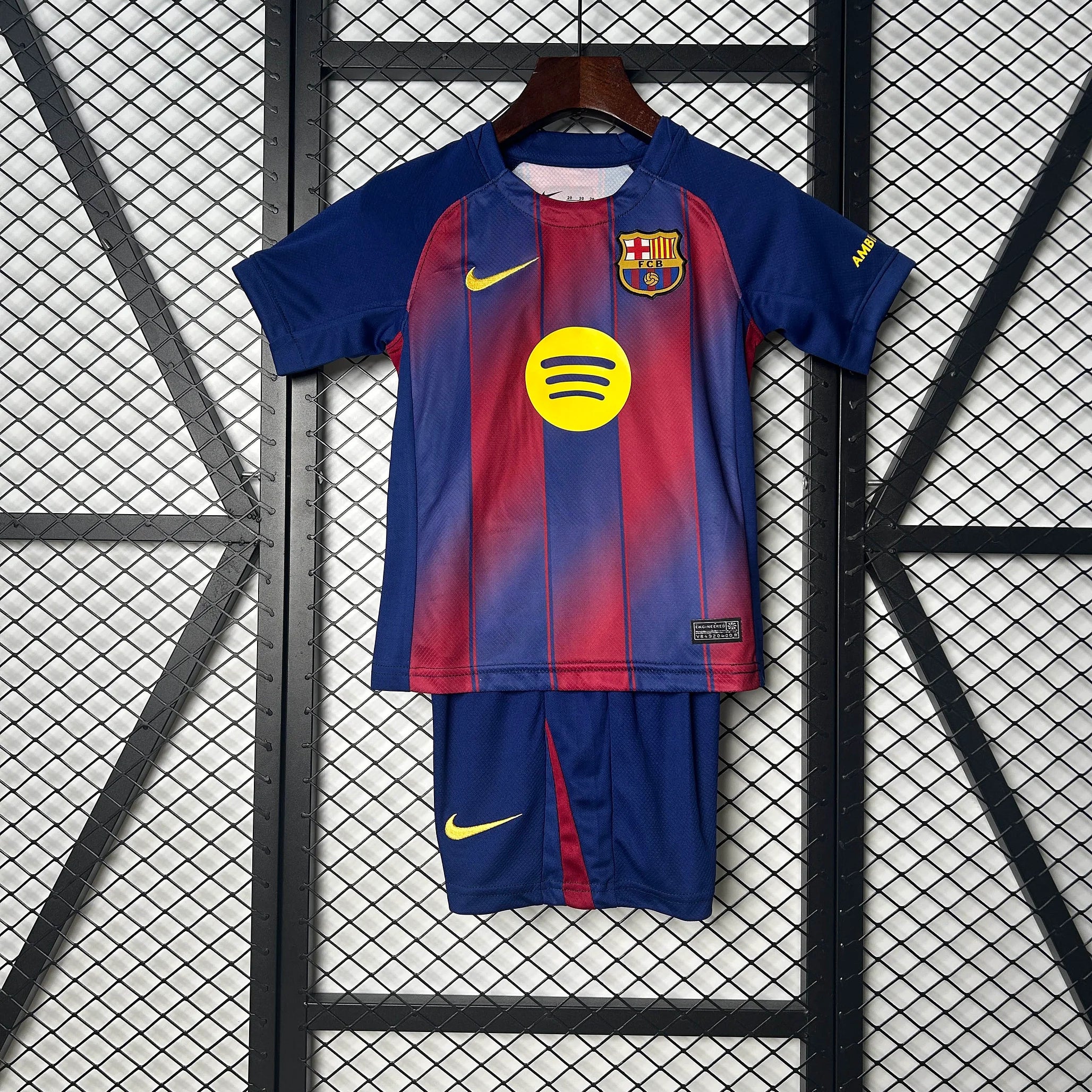 2025/2026 Barcelona Home Football Shirt  Kids Size