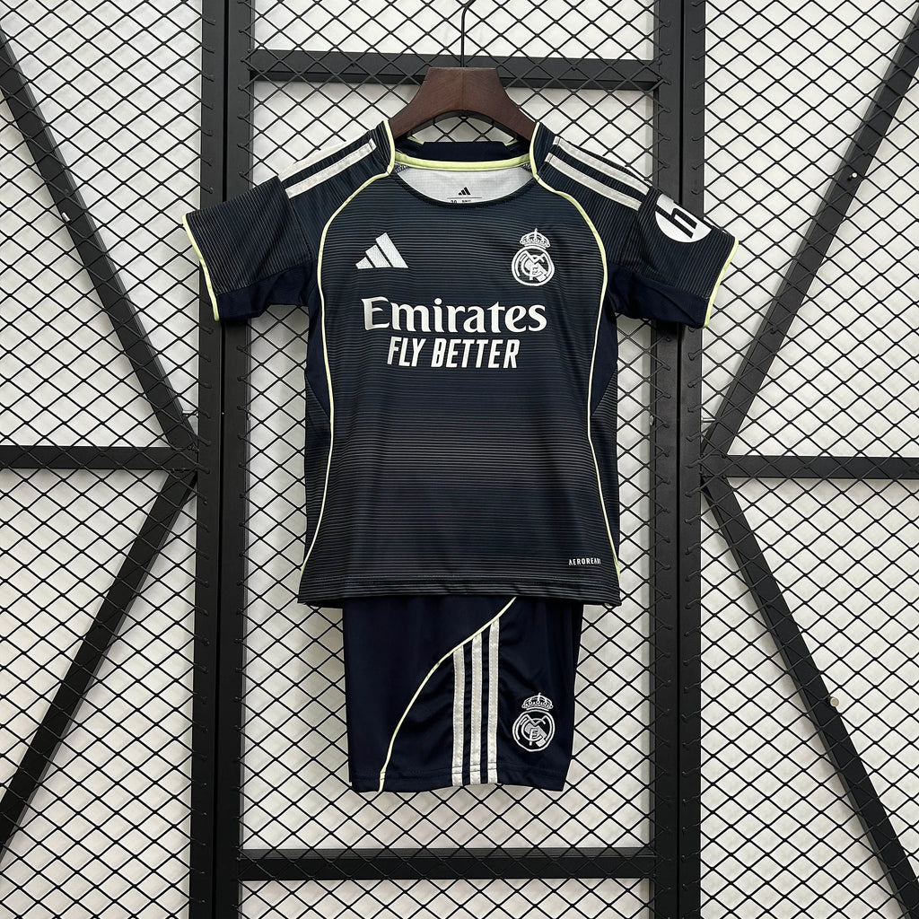 2025/2026 Real Madrid Away Football Shirt  Kids Size